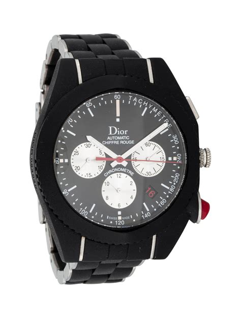 dior men watch|dior chiffre rouge watch.